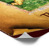 ANTIEK RENAISSANCE STREEFT DE FORTITUDE-STRENGHT POSTER (Hoek)