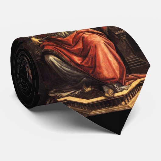 ANTIEK RENAISSANCE STREEFT DE FORTITUDE-STRENGHT STROPDAS (Opgerold)