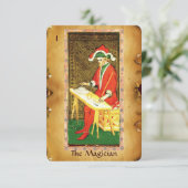 ANTIEK RENAISSANCE TAROOTS 1 / MAGICIAN AANKONDIGING (Staand voorkant)
