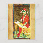 ANTIEK RENAISSANCE TAROOTS 1 / MAGICIAN BRIEFKAART (Voorkant)