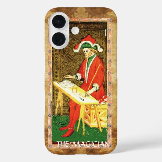 ANTIEK RENAISSANCE TAROOTS 1 / MAGICIAN Case-Mate iPhone CASE (Achterkant)