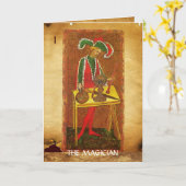 ANTIEK RENAISSANCE TAROOTS 1 / MAGICIAN KAART (Gele Bloem)