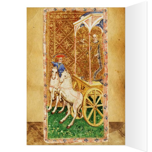 ANTIEK RENAISSANCE TAROOTS 7 / THE CHARIOT (Binnen (Links))