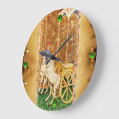 ANTIEK RENAISSANCE TAROOTS 7/THE CHARIOT GROTE KLOK (Hoek)