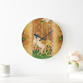 ANTIEK RENAISSANCE TAROOTS 7/THE CHARIOT GROTE KLOK (Huis)