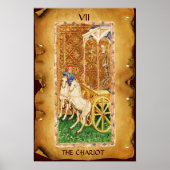 ANTIEK RENAISSANCE TAROOTS 7 / THE CHARIOT POSTER (Voorkant)