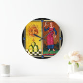 ANTIEK RENAISSANCE TAROOTS /DE ZON EN HET MOON GROTE KLOK (Huis)