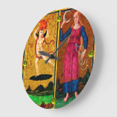 ANTIEK RENAISSANCE TAROOTS / DE ZON EN HET MOON GROTE KLOK (Hoek)