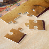 ANTIEK RENAISSANCE TAROT 15 - DE DUIVEL LEGPUZZEL (Zijkant)