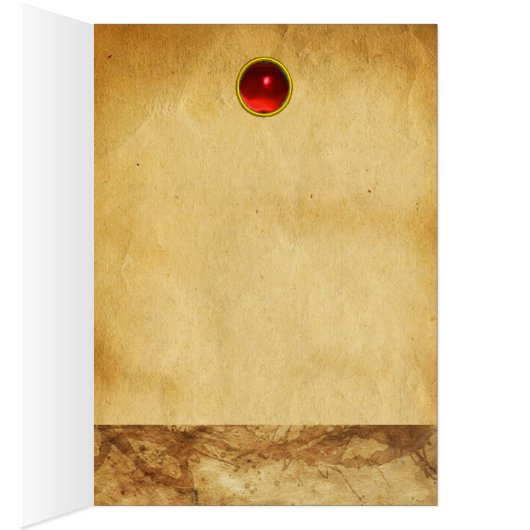 ANTIEK RENAISSANCE TAROT 15/ DEVIL Conceit Detail (Binnen (Rechts))