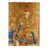 ANTIEK RENAISSANCE TAROT/KING VAN MUNTEN (Voorkant)