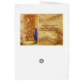 ANTIEK RENAISSANCE TAROT/KONINGIN VAN MUNTEN (Achterkant)