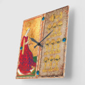 ANTIEK RENAISSANCE TAROT/TEN EN KONINGIN VAN KUPS VIERKANTE KLOK (Hoek)