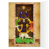 ANTIEK RENAISSANCE TAROTS 10 /WIEL VAN FORTUNE (Binnen (Links))