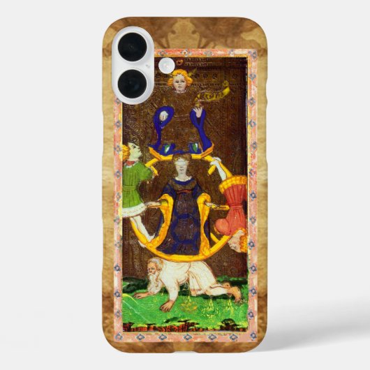 ANTIEK RENAISSANCE TAROTS 10 / WIEL VAN FORTUNE Case-Mate iPhone CASE (Achterkant)
