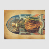 ANTIEK RENAISSANCE TAROTS 14 TEMPERANCE Parchment Tissuepapier (Voorkant)