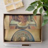 ANTIEK RENAISSANCE TAROTS 14 TEMPERANCE Parchment Tissuepapier (Geschenk)