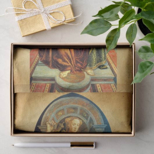 ANTIEK RENAISSANCE TAROTS 14 TEMPERANCE Parchment Tissuepapier (Geschenk)