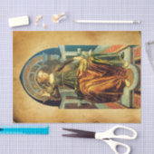 ANTIEK RENAISSANCE TAROTS 14 TEMPERANCE Parchment Tissuepapier (Craft)