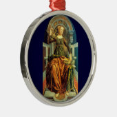 ANTIEK RENAISSANCE TAROTS 14 / TEMPERANCE Star Metalen Ornament (Rechts)