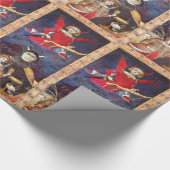 ANTIEK RENAISSANCE TAROTS 15 DE DUIVEL CADEAUPAPIER (Hoek)