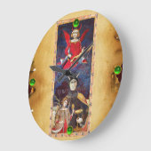 ANTIEK RENAISSANCE TAROTS 15 /DEVIL GROTE KLOK (Hoek)