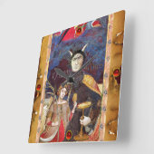 ANTIEK RENAISSANCE TAROTS 15 /DEVIL VIERKANTE KLOK (Hoek)