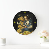 ANTIEK RENAISSANCE TAROTS 18/THE MOON GROTE KLOK (Huis)