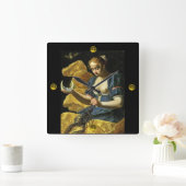 ANTIEK RENAISSANCE TAROTS 18/THE MOON VIERKANTE KLOK (Huis)