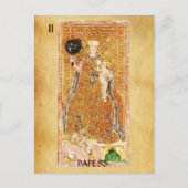 ANTIEK RENAISSANCE TAROTS 2 / PAPIER ( CHARITEIT ) BRIEFKAART (Voorkant)