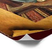 ANTIEK RENAISSANCE TAROTS 5/POPE Parchment Poster (Hoek)