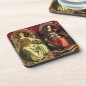 ANTIEK RENAISSANCE TAROTS / JUSTITIE -FORTITUDE ONDERZETTER (Linkerzijde)