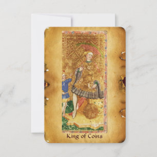 ANTIEK RENAISSANCE TAROTS / KING VAN MUNTEN