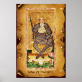ANTIEK RENAISSANCE TAROTS / KING VAN SWOREN POSTER (Voorkant)