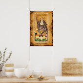 ANTIEK RENAISSANCE TAROTS / KING VAN SWOREN POSTER (Keuken)