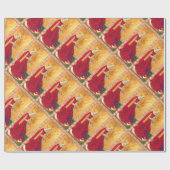 ANTIEK RENAISSANCE TAROTS / KONINGIN VAN CUPS CADEAUPAPIER (Vlak)