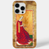 ANTIEK RENAISSANCE TAROTS / KONINGIN VAN CUPS Case-Mate iPhone CASE (Achterkant)