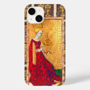 ANTIEK RENAISSANCE TAROTS / KONINGIN VAN CUPS Case-Mate iPhone 14 HOESJE