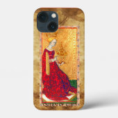 ANTIEK RENAISSANCE TAROTS / KONINGIN VAN CUPS Case-Mate iPhone CASE (Achterkant)