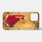 ANTIEK RENAISSANCE TAROTS / KONINGIN VAN CUPS Case-Mate iPhone CASE (Achterkant (horizontaal))