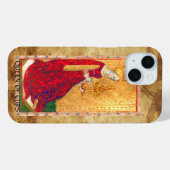 ANTIEK RENAISSANCE TAROTS / KONINGIN VAN CUPS Case-Mate iPhone CASE (Achterkant (horizontaal))