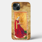 ANTIEK RENAISSANCE TAROTS / KONINGIN VAN CUPS Case-Mate iPhone CASE (Achterkant)