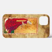 ANTIEK RENAISSANCE TAROTS / KONINGIN VAN CUPS Case-Mate iPhone CASE (Achterkant (horizontaal))