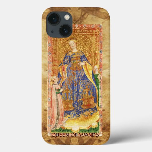 ANTIEK RENAISSANCE TAROTS / KONINGIN VAN WANNEER Case-Mate iPhone CASE (Achterkant)