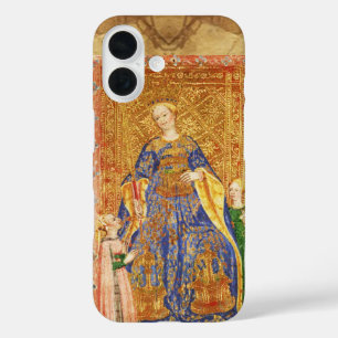 ANTIEK RENAISSANCE TAROTS / KONINGIN VAN WANNEER iPhone 16 HOESJE