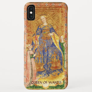 ANTIEK RENAISSANCE TAROTS / KONINGIN VAN WANNEER iPhone XS MAX HOESJE