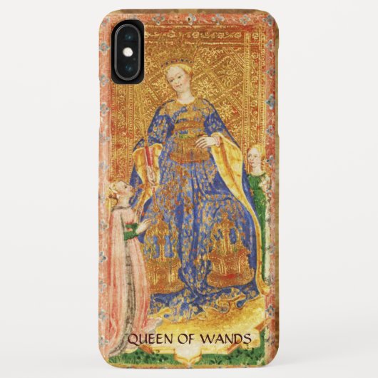 ANTIEK RENAISSANCE TAROTS / KONINGIN VAN WANNEER Case-Mate iPhone CASE (Achterkant)