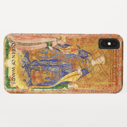 ANTIEK RENAISSANCE TAROTS / KONINGIN VAN WANNEER Case-Mate iPhone CASE (Achterkant (horizontaal))