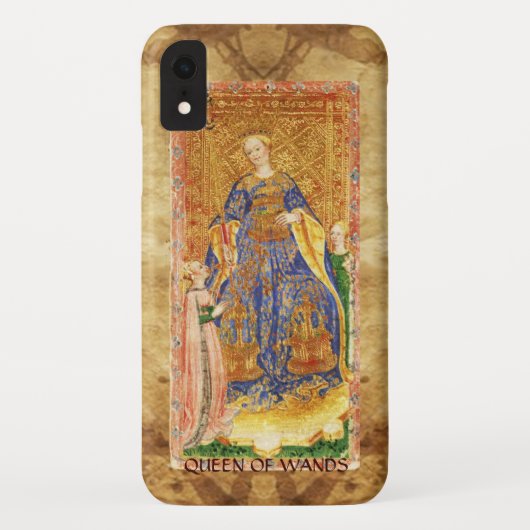 ANTIEK RENAISSANCE TAROTS / KONINGIN VAN WANNEER Case-Mate iPhone CASE (Achterkant)