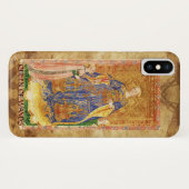 ANTIEK RENAISSANCE TAROTS / KONINGIN VAN WANNEER Case-Mate iPhone CASE (Achterkant (horizontaal))